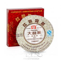 Шу Пуэр Красная мелодия  2012 г, фабрика Мэнхай Да И, рецепт 201, диск 100 гр | RU
