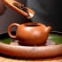 Ісінський чайник ⚡ заварювальний глиняний, форма Сі Ши, 110 мл